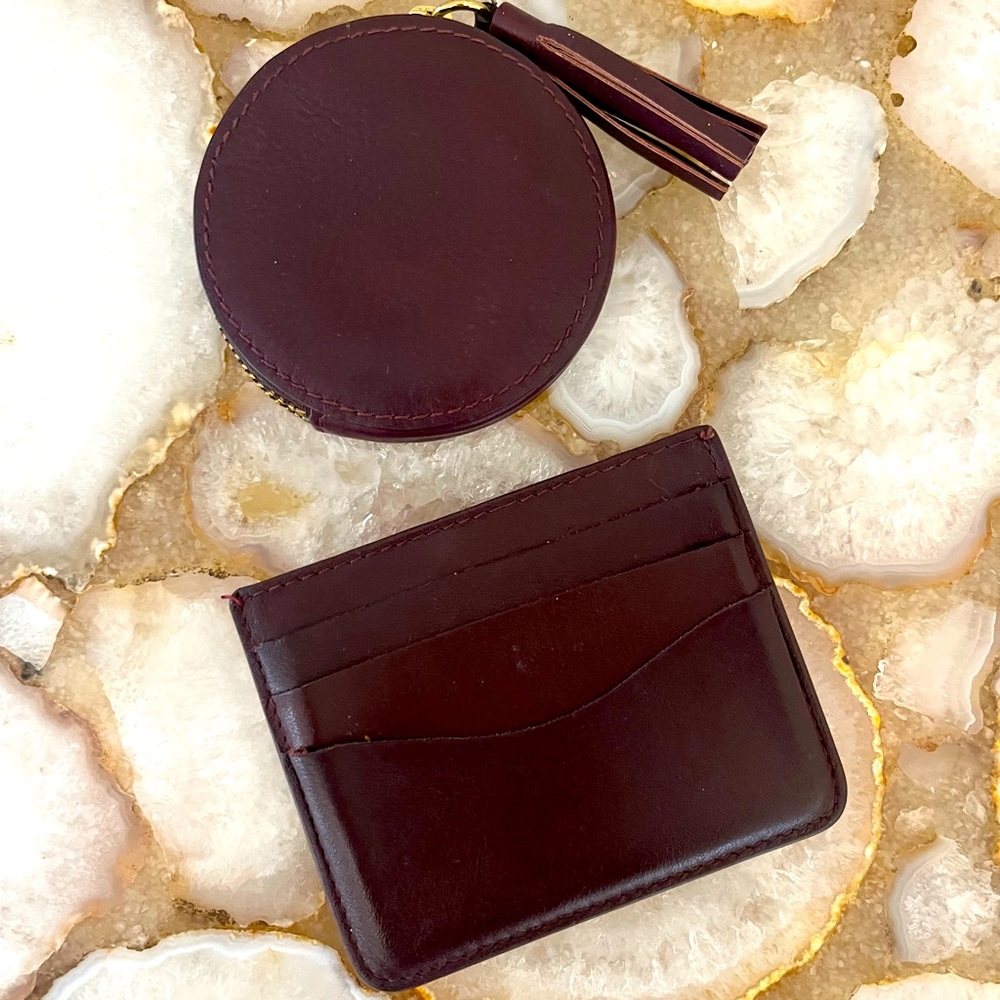 Cuyana Card Wallet & Coin Purse